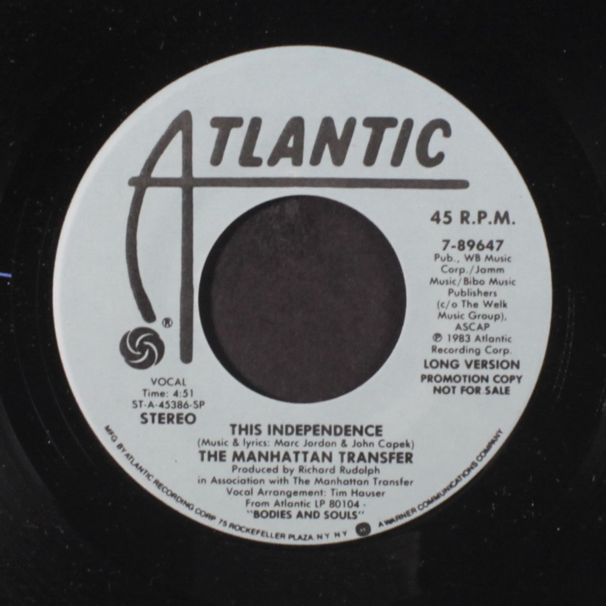 this independence / same by MANHATTAN TRANSFER