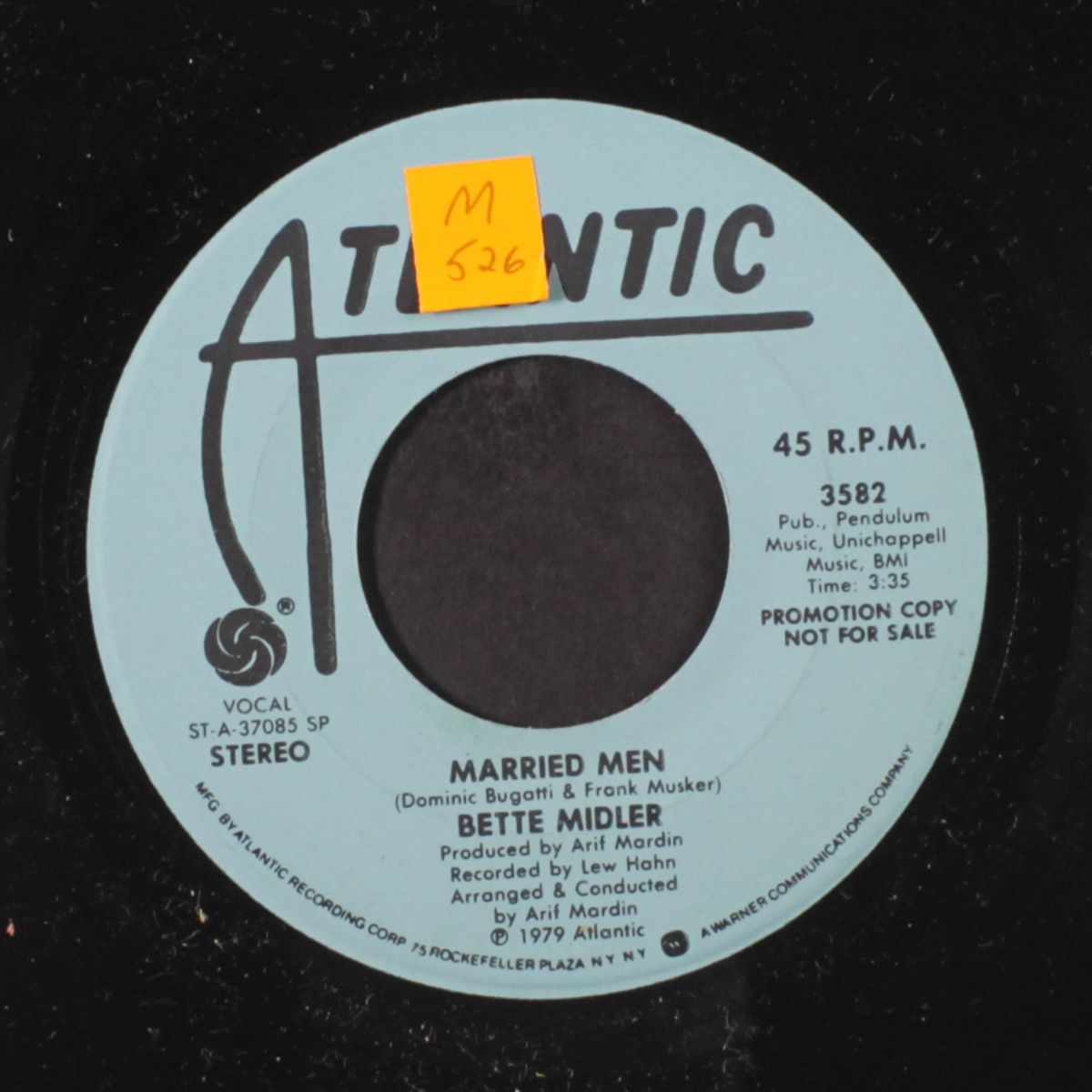 married men / mono by BETTE MIDLER