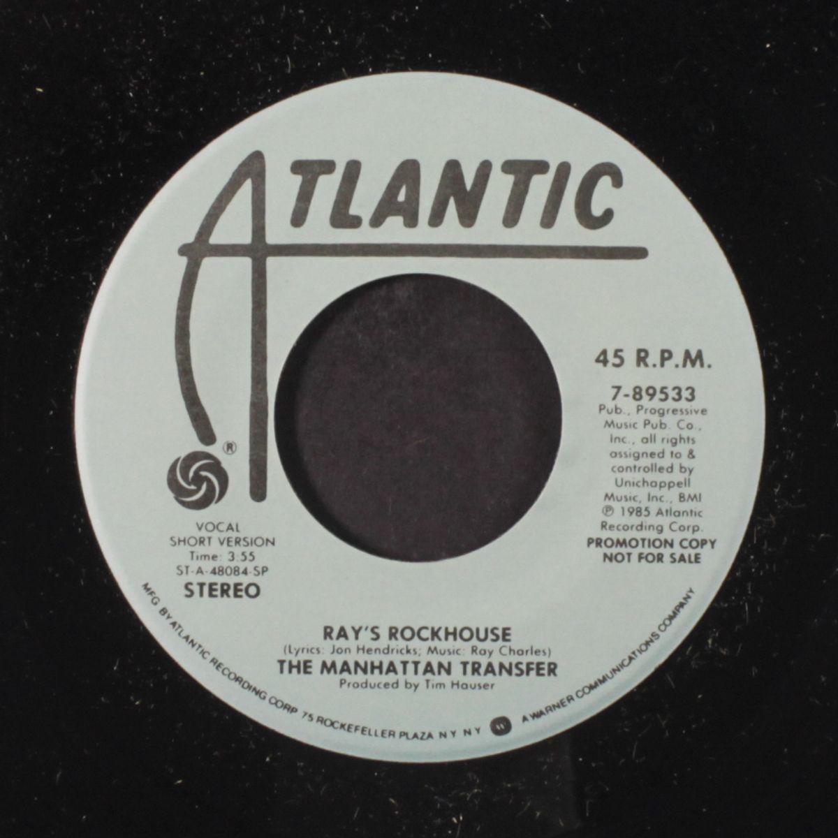 ray's rockhouse / same by MANHATTAN TRANSFER