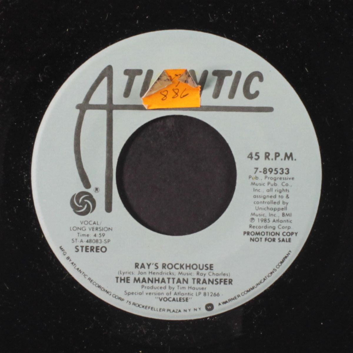 ray's rockhouse / same by MANHATTAN TRANSFER