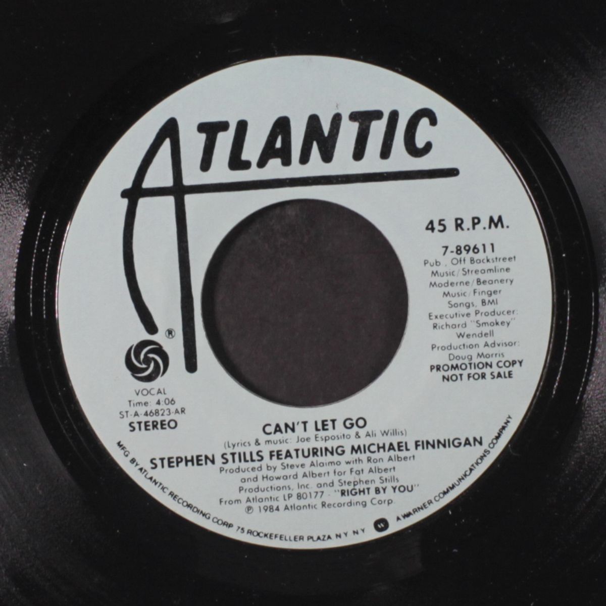 can't let go / same by STEPHEN STILLS