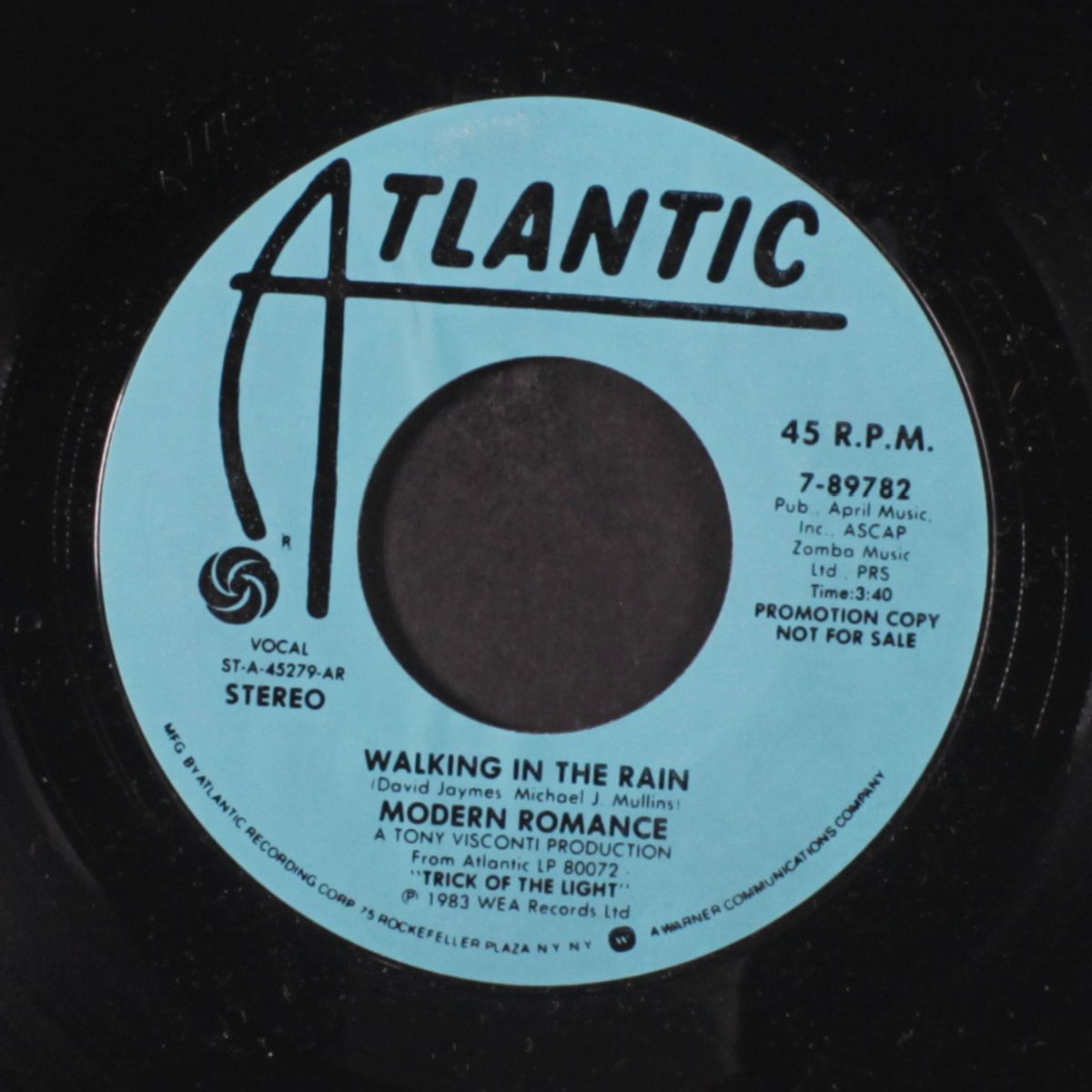 walking in the rain / same by MODERN ROMANCE
