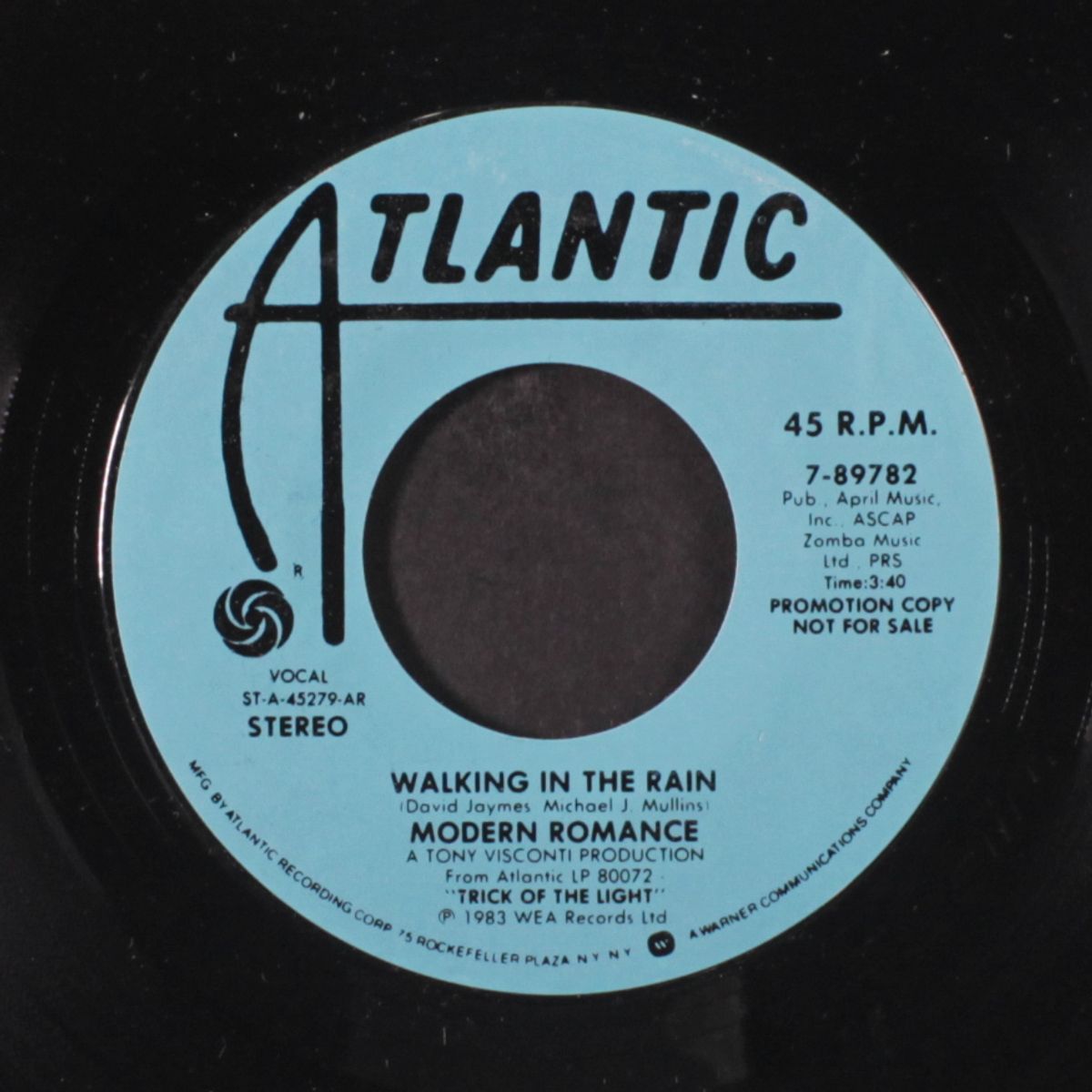 walking in the rain / same by MODERN ROMANCE