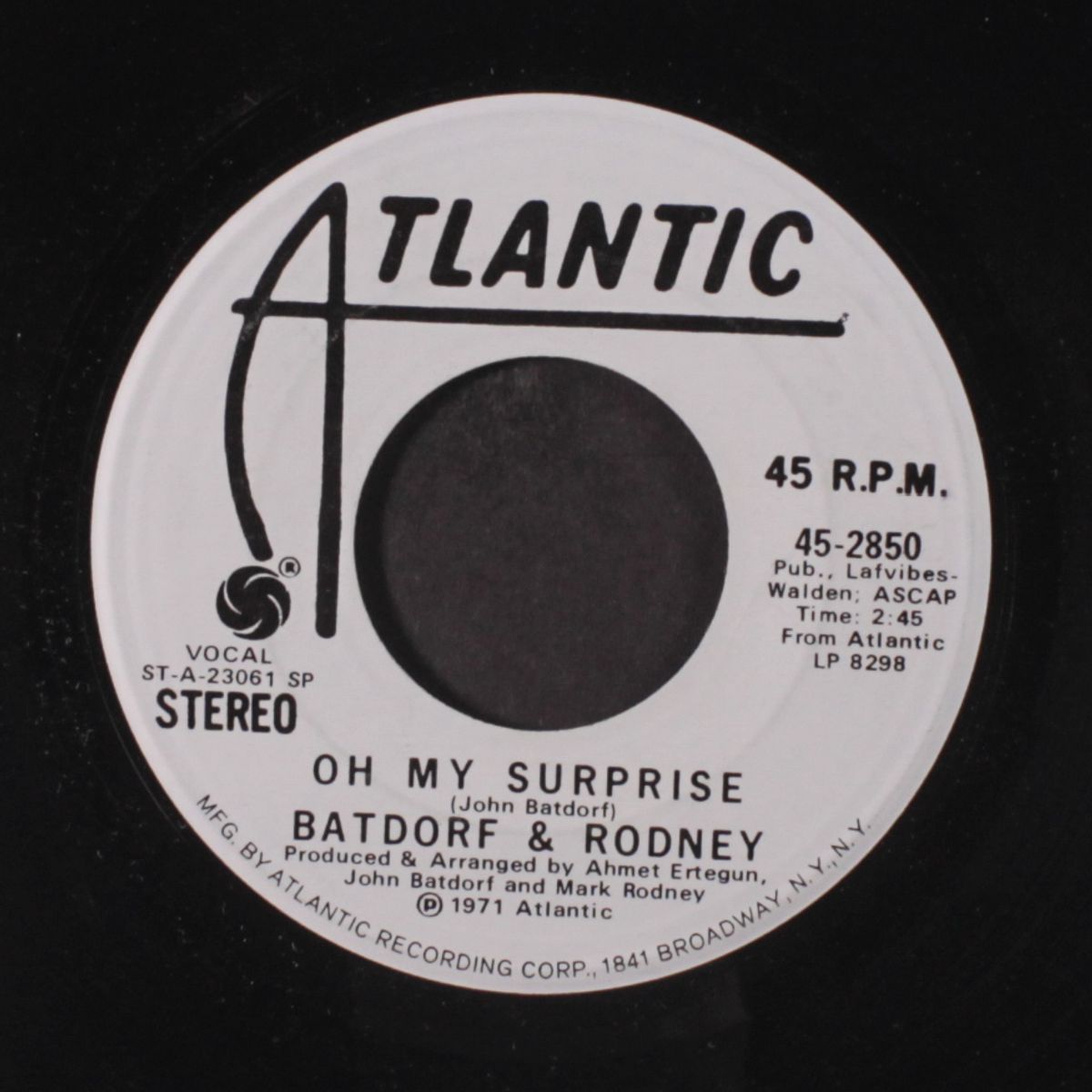 oh my surprise / mono by BATDORF & RODNEY