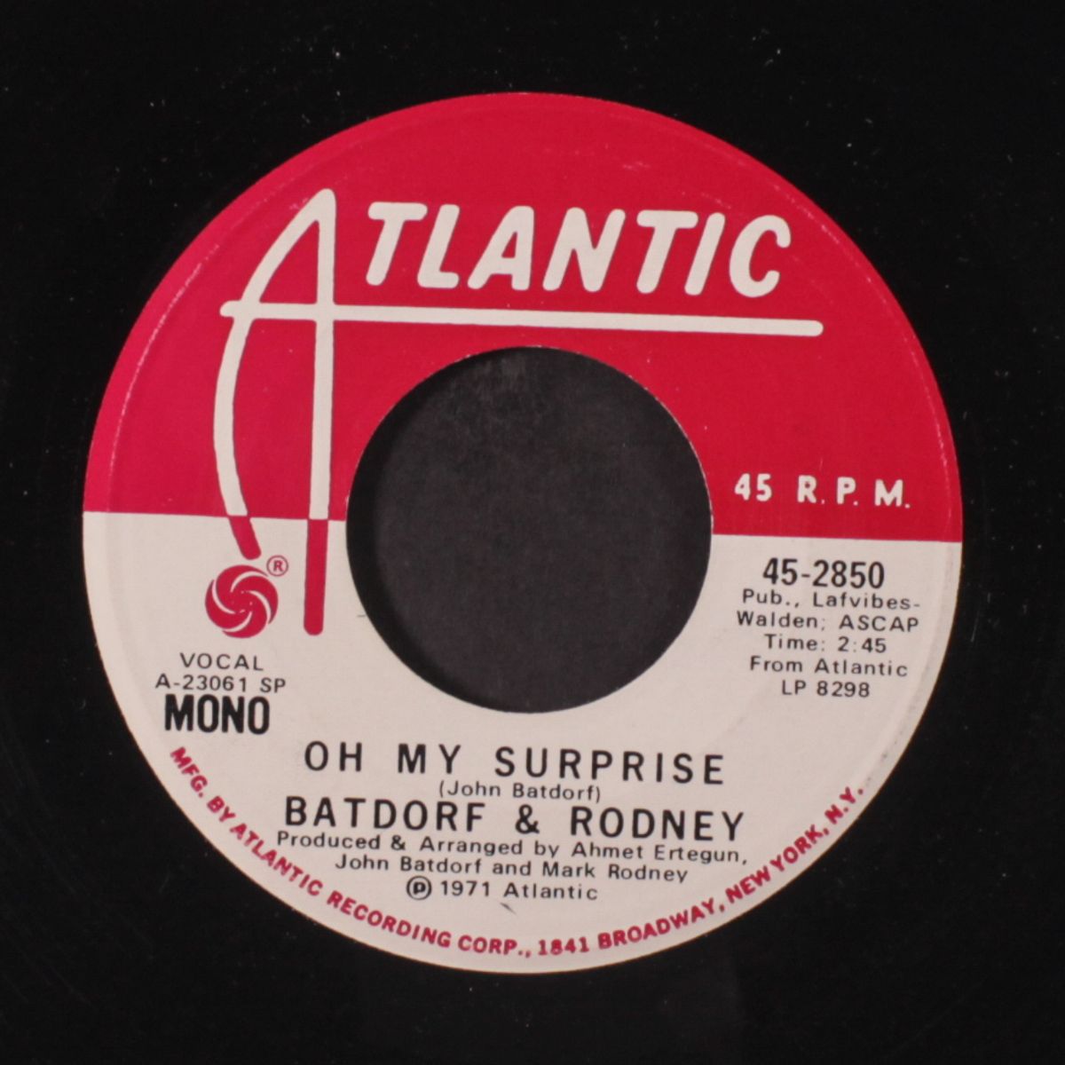 oh my surprise / mono by BATDORF & RODNEY