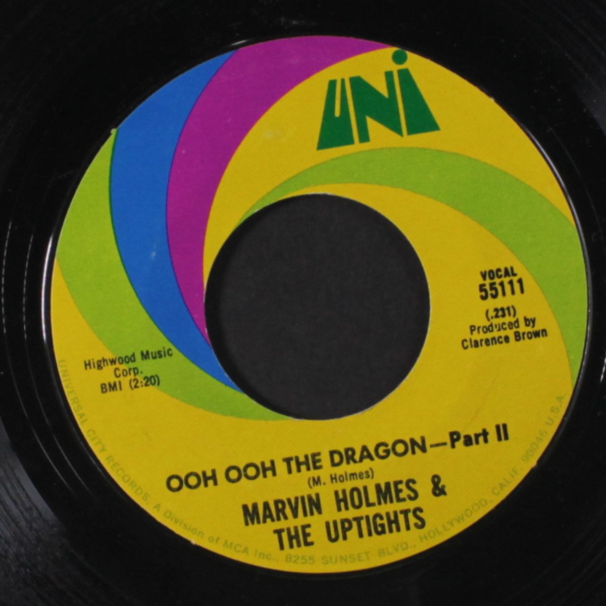 ooh ooh the dragon / part ii by MARVIN HOLMES & UPTIGHTS