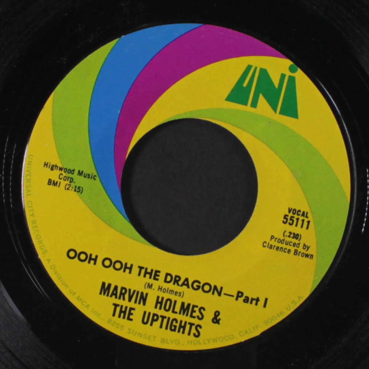 ooh ooh the dragon / part ii by MARVIN HOLMES & UPTIGHTS