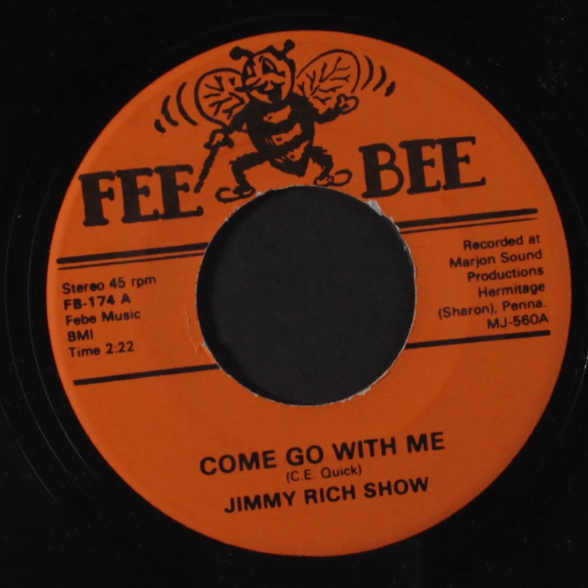 mean woman blues / come go with me by JIMMY RICH SHOW