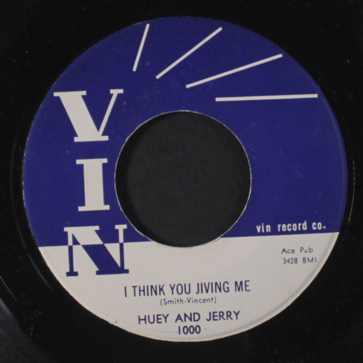 little chickee wah wah / i think you jiving me by HUEY & JERRY