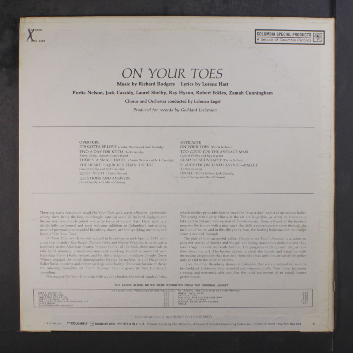 on your toes by SOUNDTRACK