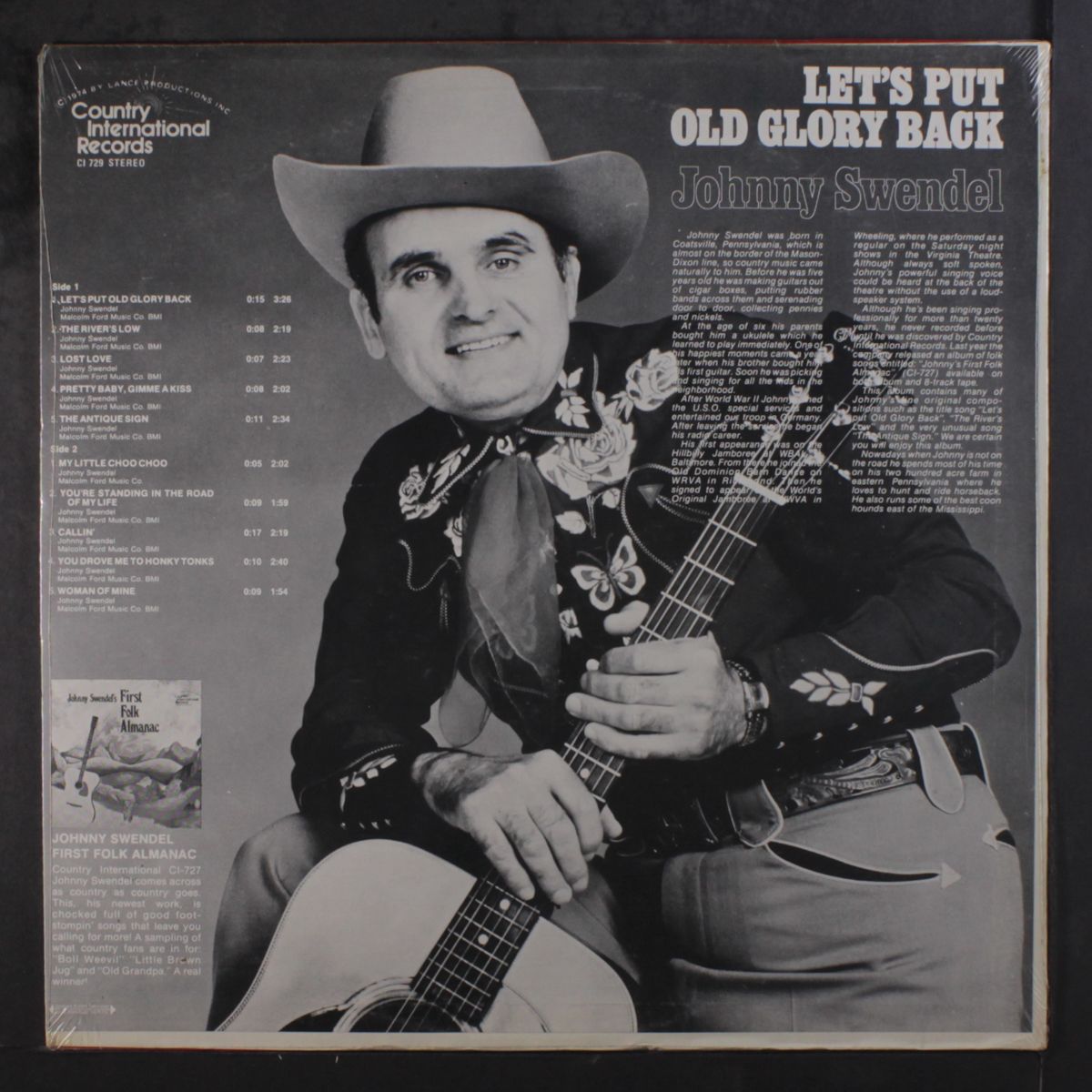 let's put old glory back by JOHNNY SWENDEL