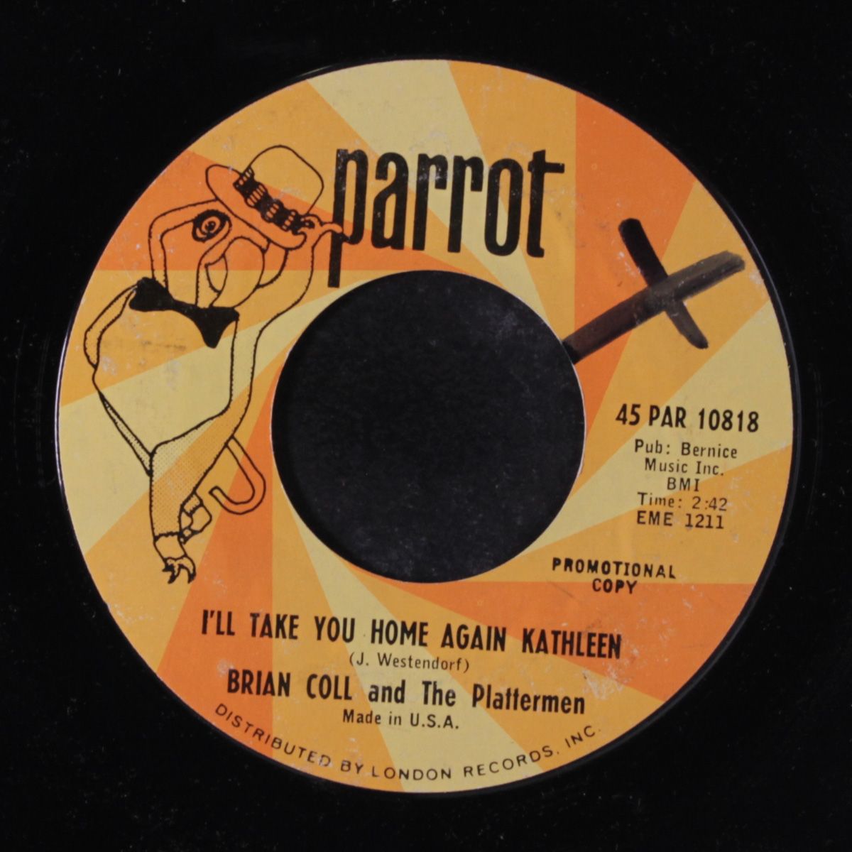 i'll take you home again kathleen / i'm in love again by BRIAN COLL & PLATTERMEN