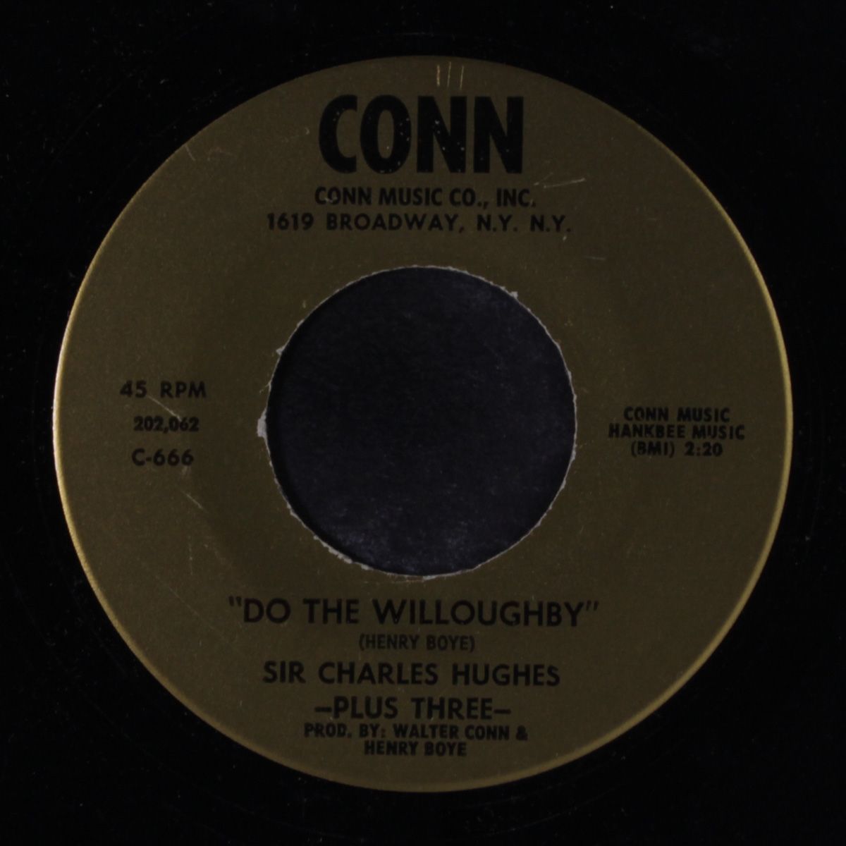 do the willoughby / lucky, lucky me by SIR CHARLES HUGHES