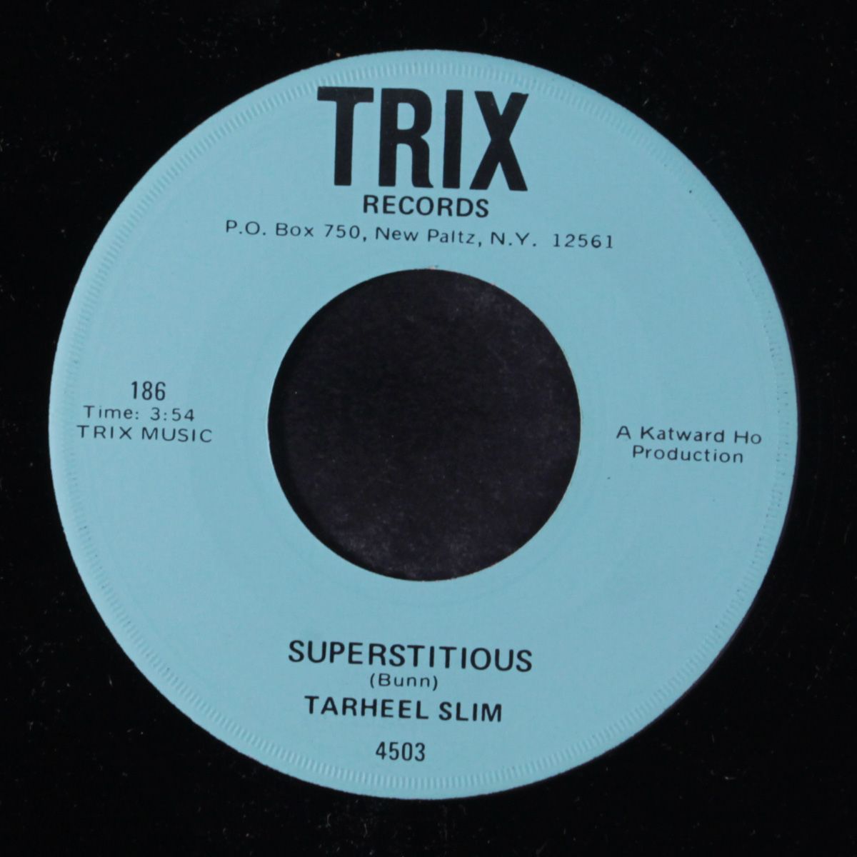no time at all / superstitious by TARHEEL SLIM