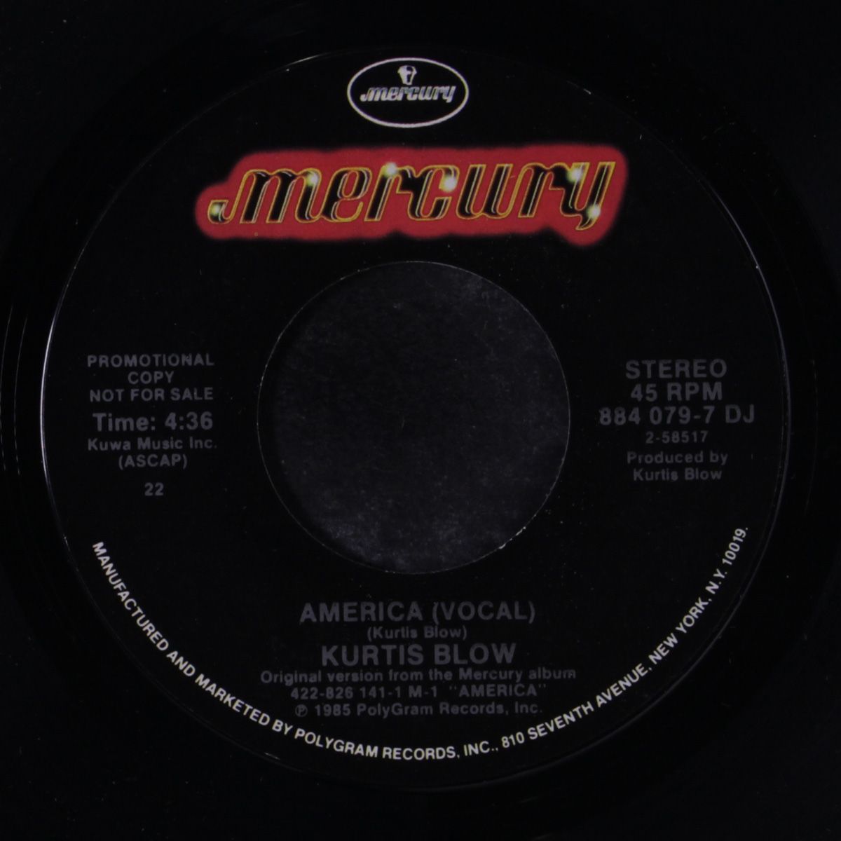 america / same by KURTIS BLOW