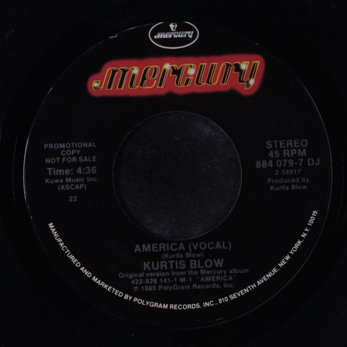 america / same by KURTIS BLOW