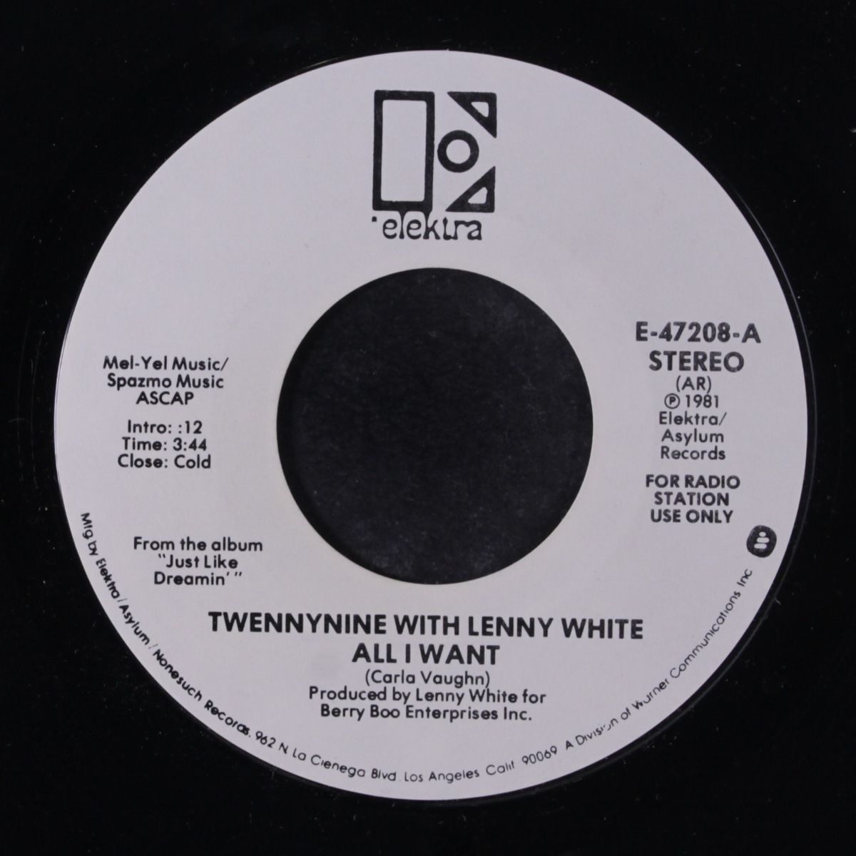 all i want / mono by TWENNYNINE WITH LENNY WHITE