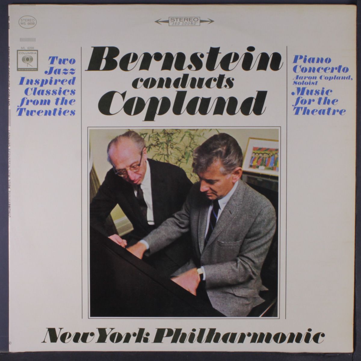 bernstein conducts copland by LEONARD BERNSTEIN
