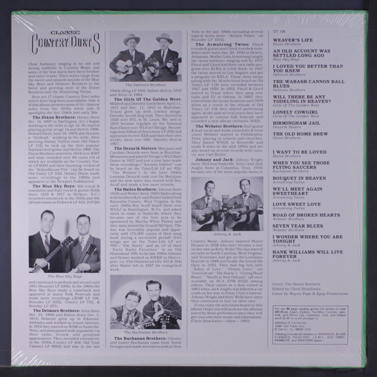 classic country duets by VARIOUS
