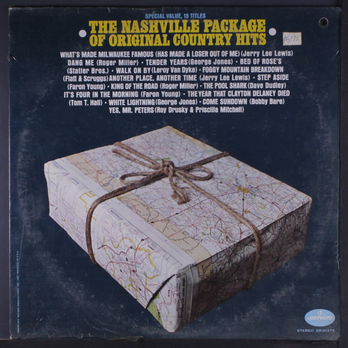 the nashville package of original country hits by VARIOUS