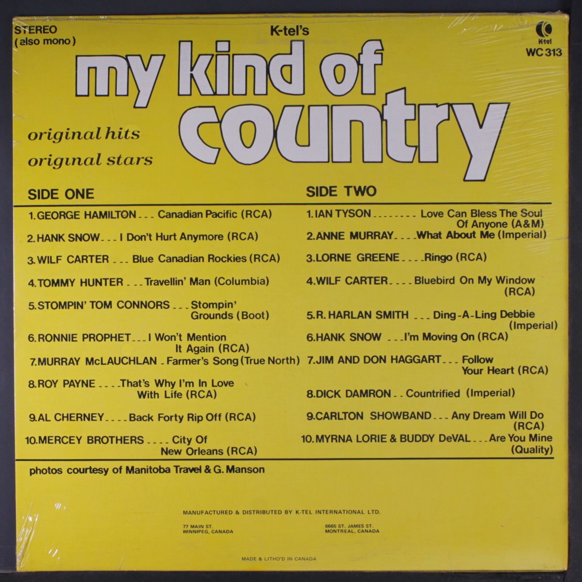 my kind of country by VARIOUS