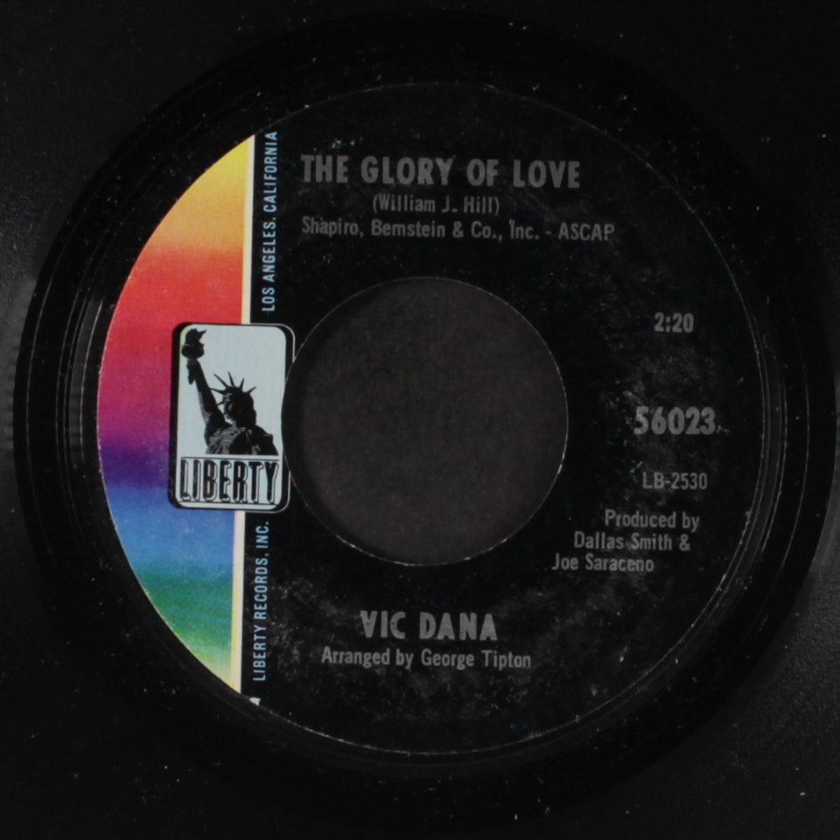 let the good times in / the glory of love by VIC DANA