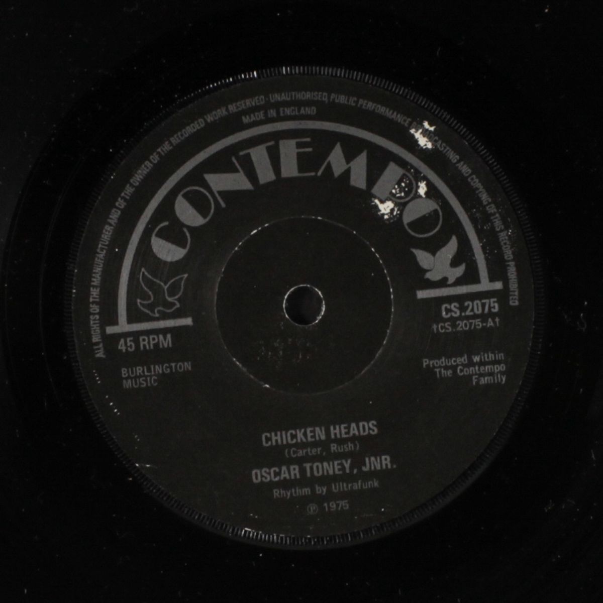 chicken heads / everybody's needed by OSCAR TONEY, JR.