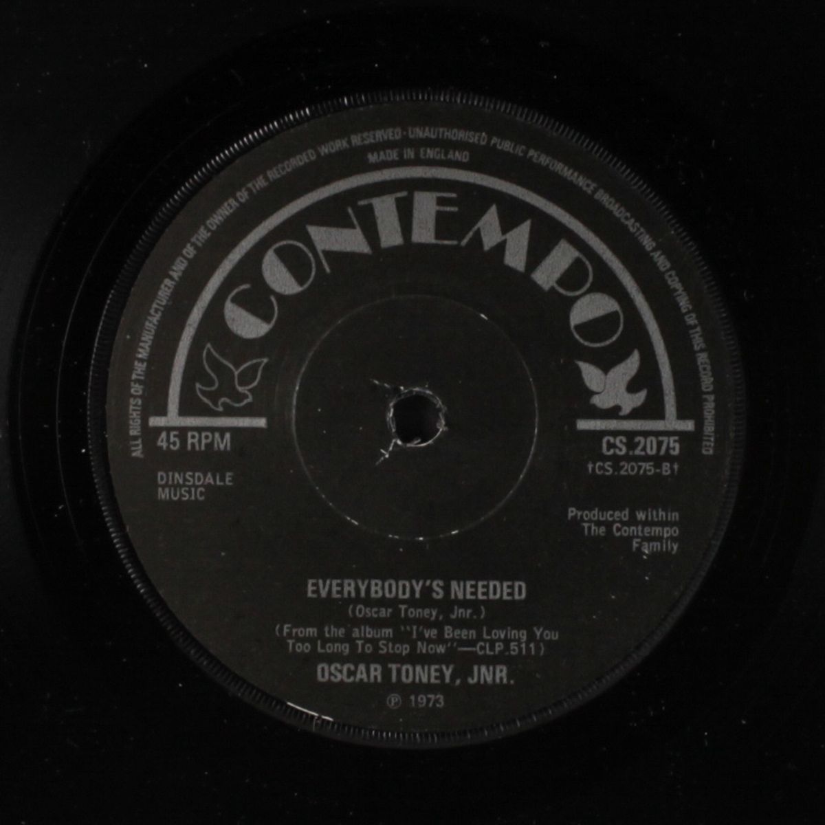 chicken heads / everybody's needed by OSCAR TONEY, JR.