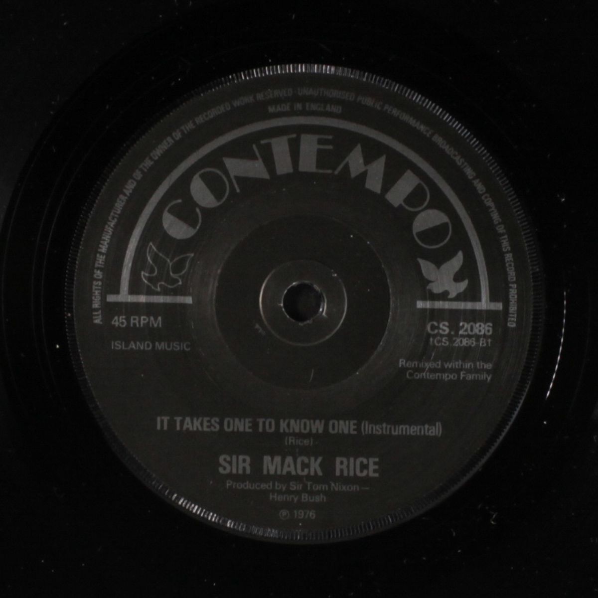 it takes one to know one / instrumental by SIR MACK RICE