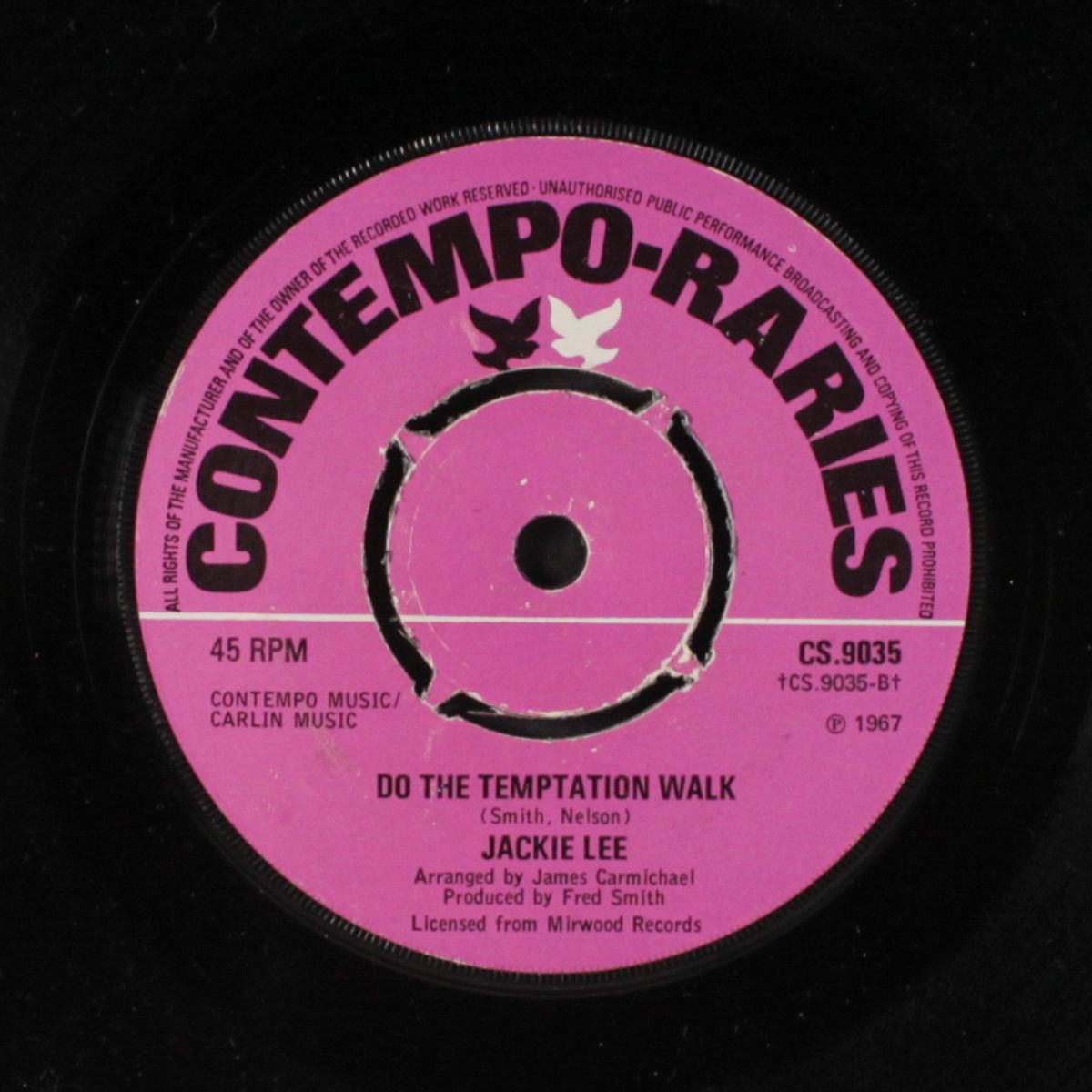 the shotgun and the duck / do the temptation walk by JACKIE LEE