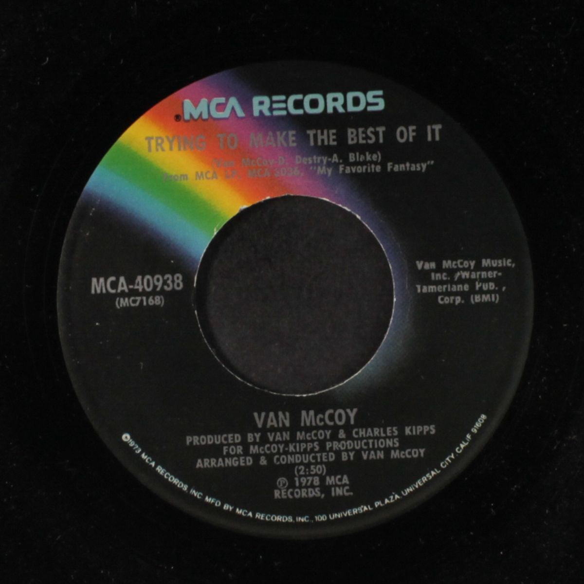 trying to make the best of it / two points by VAN MCCOY