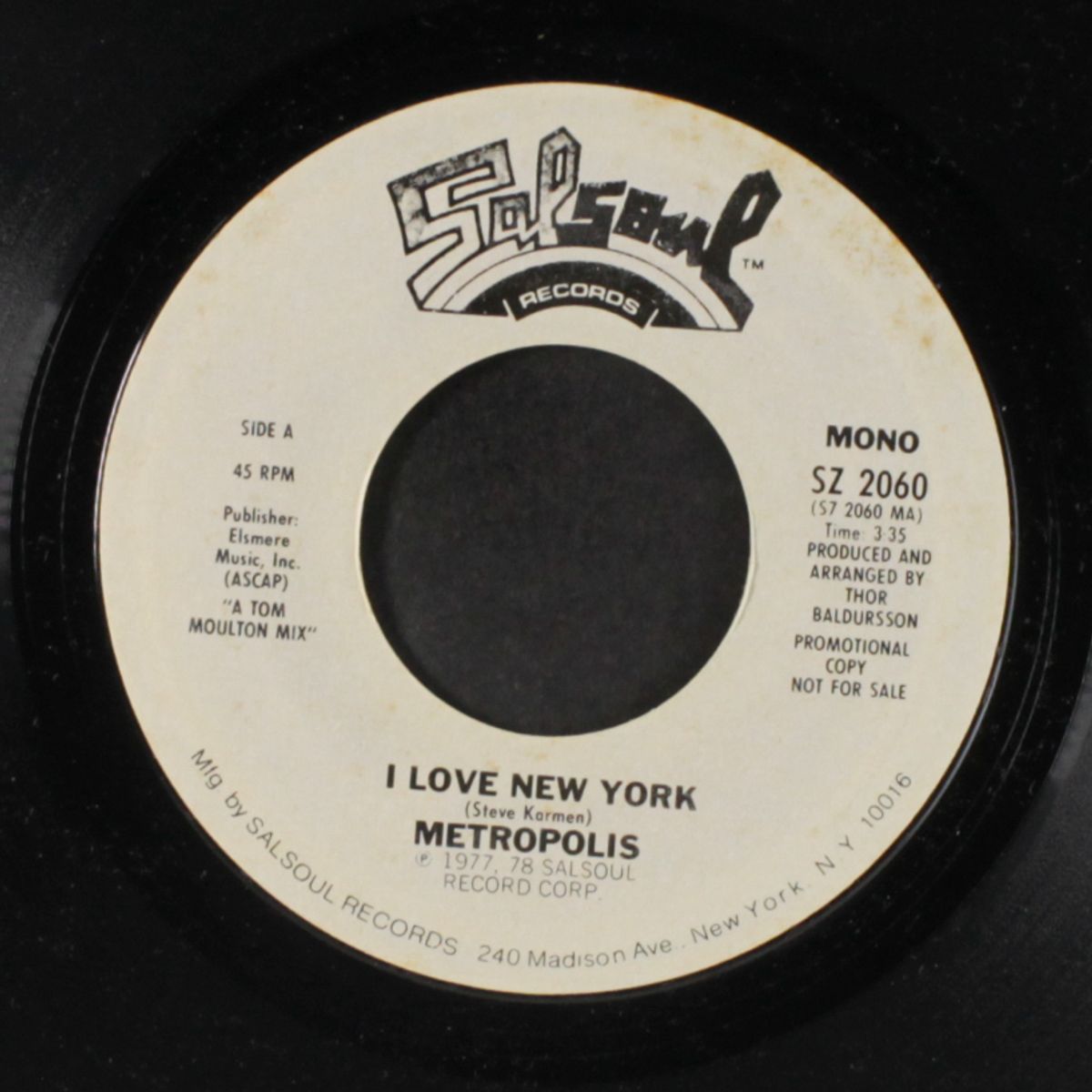 i love new york / mono by METROPOLIS