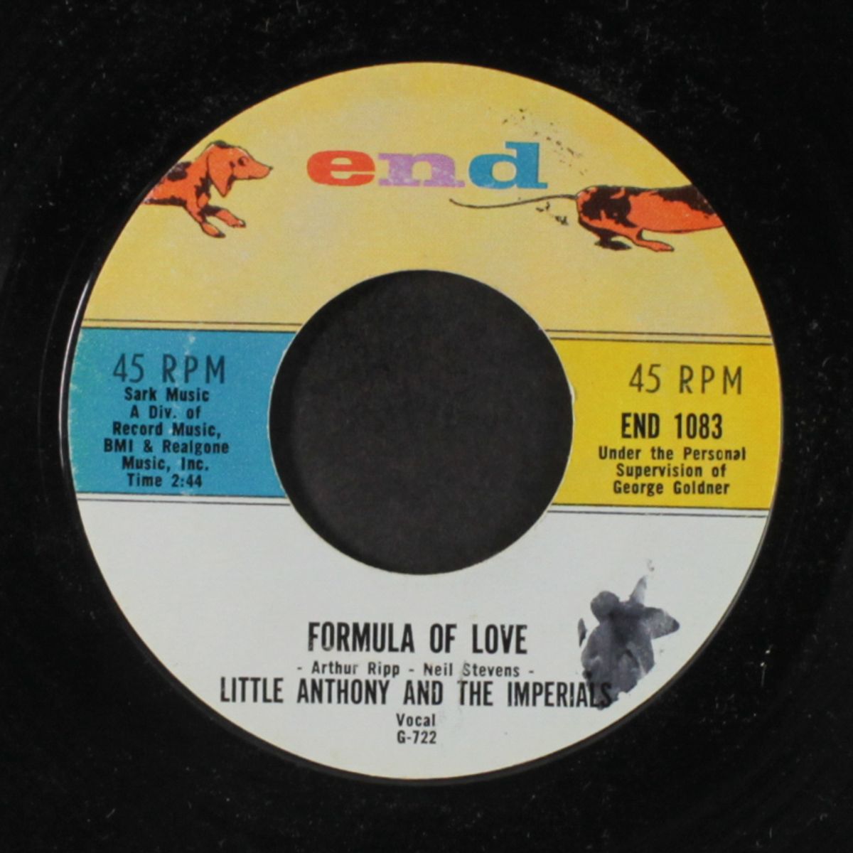 formula of love / dream by LITTLE ANTHONY & IMPERIALS