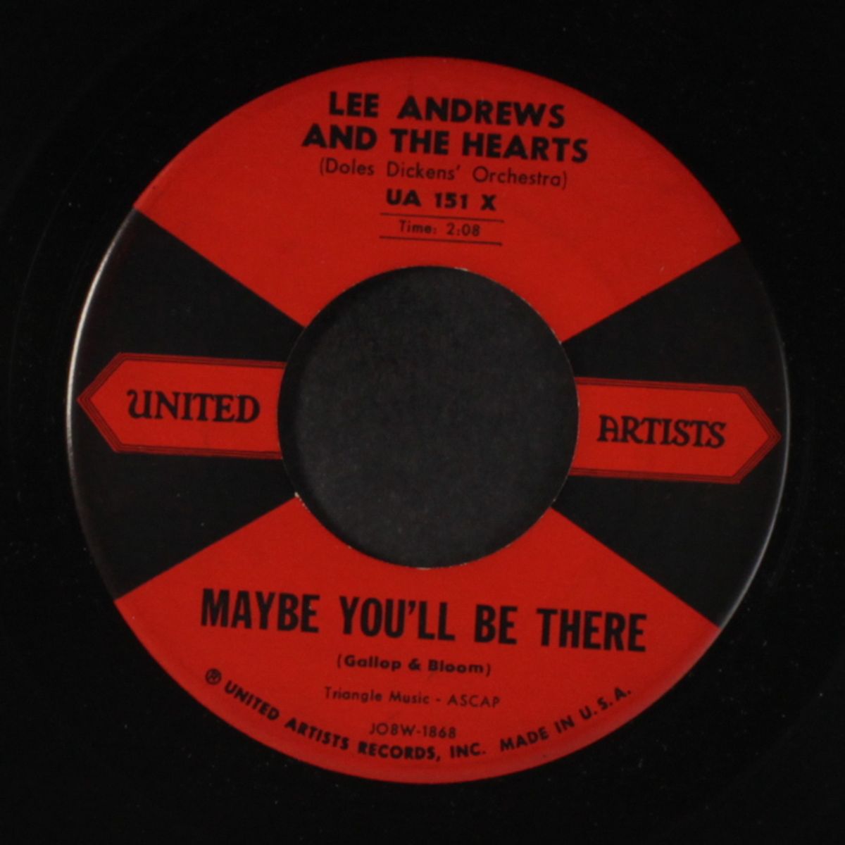 maybe you'll be there / all i ask is love by LEE ANDREWS & HEARTS