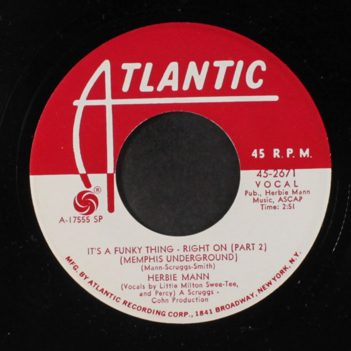 it's a funky thing, right on by HERBIE MANN