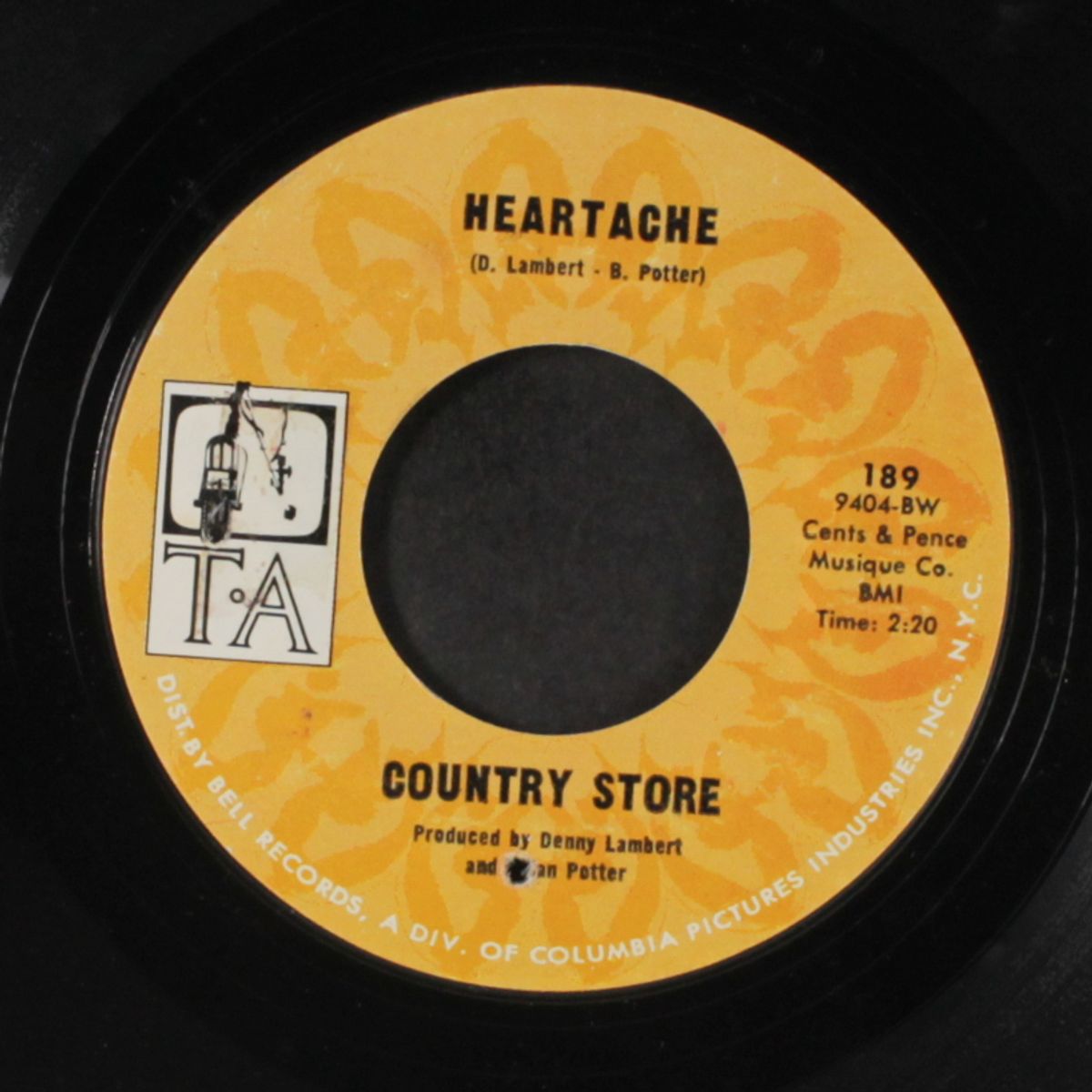 to love you / heartache by COUNTRY STORE