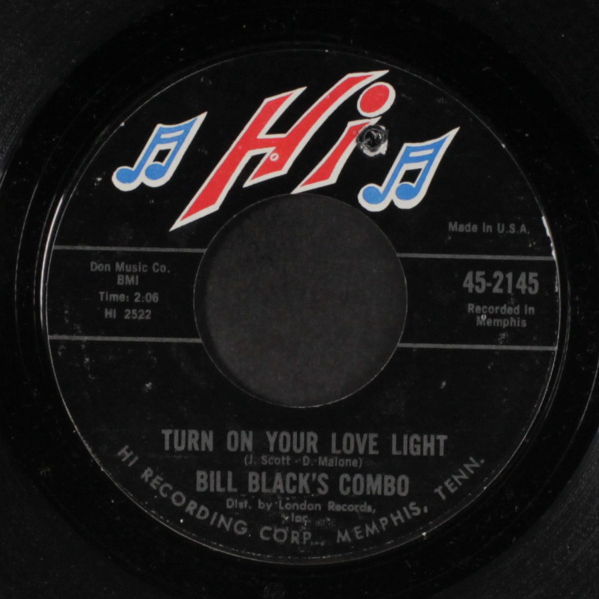 turn on your love light by BILL BLACK'S COMBO
