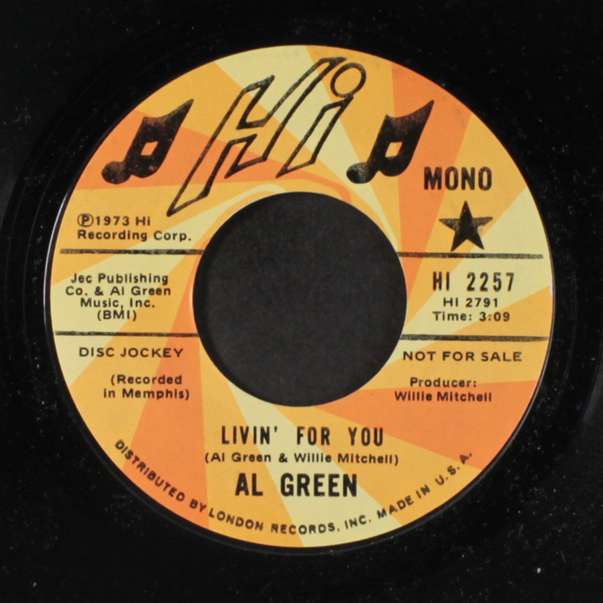 livin' for you / mono by AL GREEN