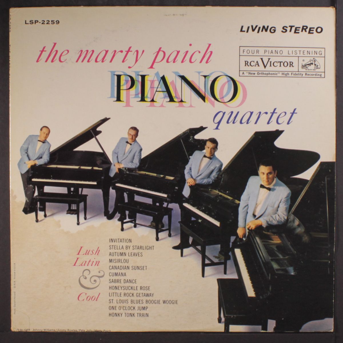 the marty paich piano quartet by MARTY PAICH