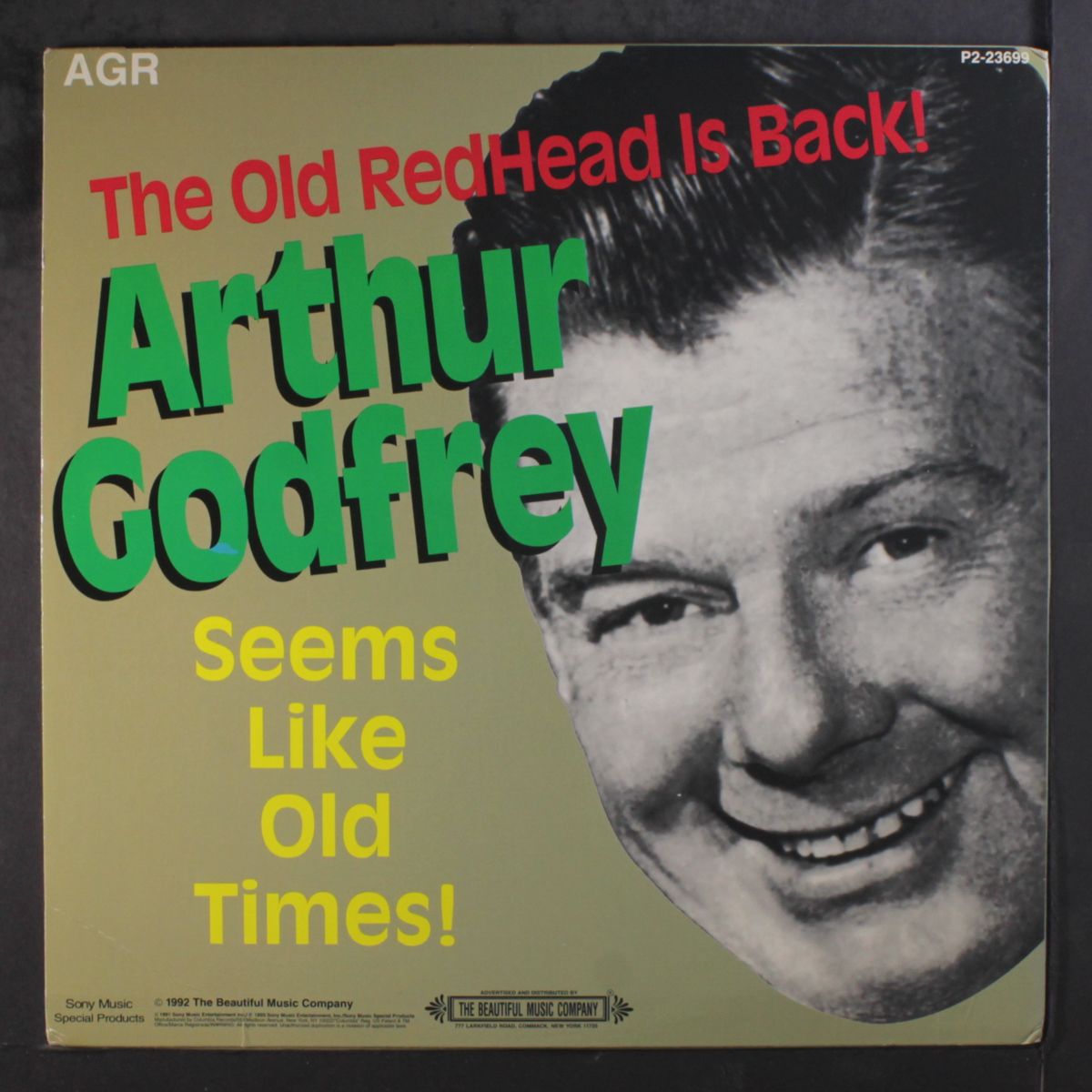 the old redhead is back by ARTHUR GODFREY