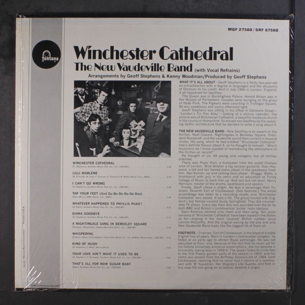 winchester cathedral by NEW VAUDEVILLE BAND