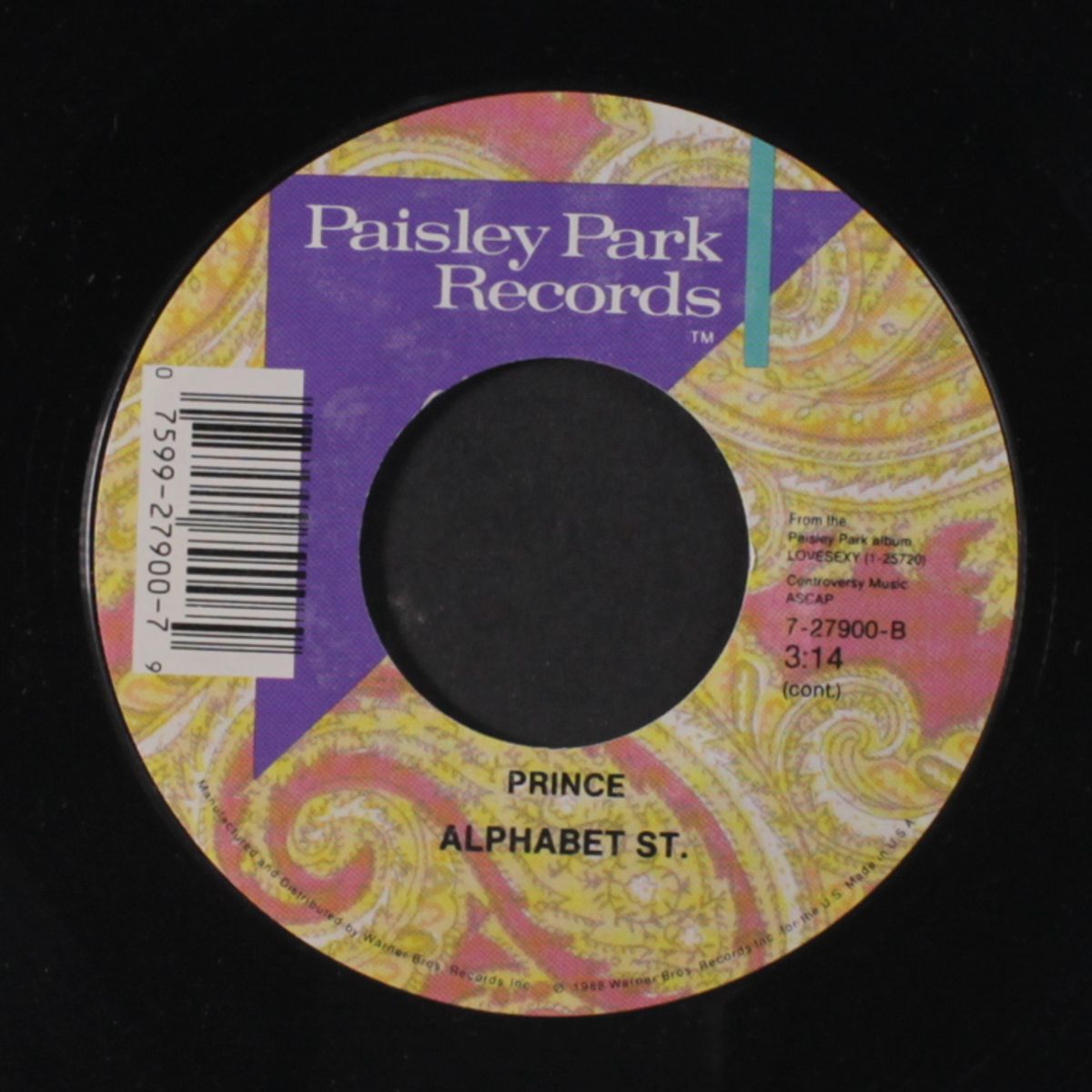 alphabet st. / same by PRINCE