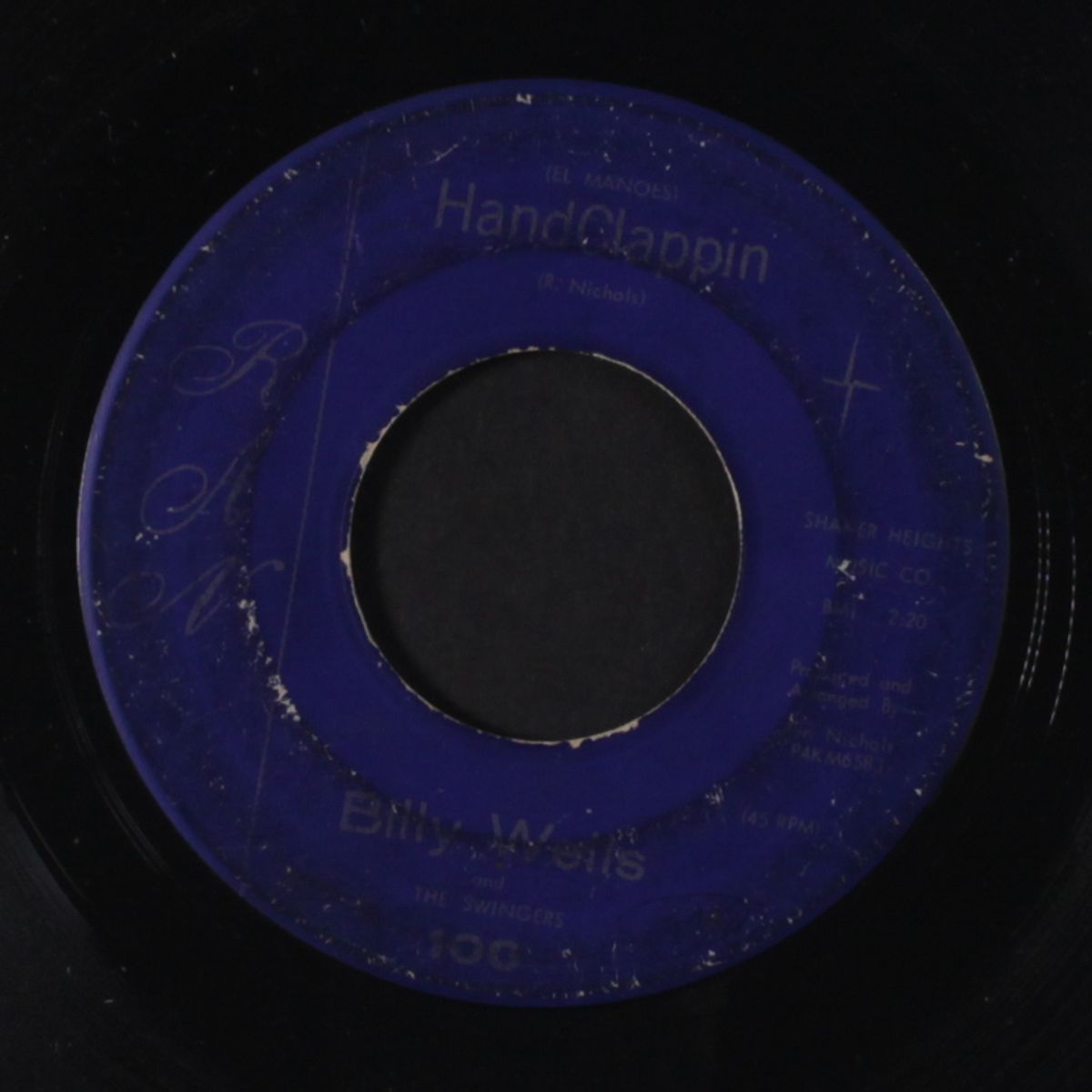 hand clappin / the beaver by BILLY WELLS & THE SWINGERS