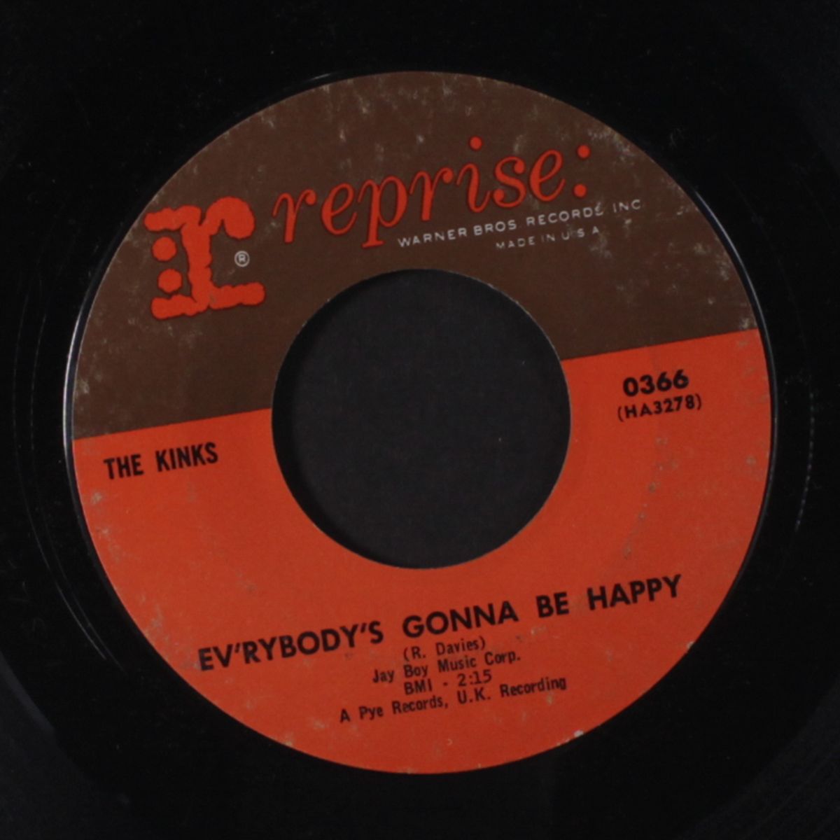 ev'rybody's gonna be happy / who'll be the next in line by KINKS