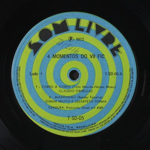 OSMAR MILITO / CLAUDIO ORNELLAS / MARILTON