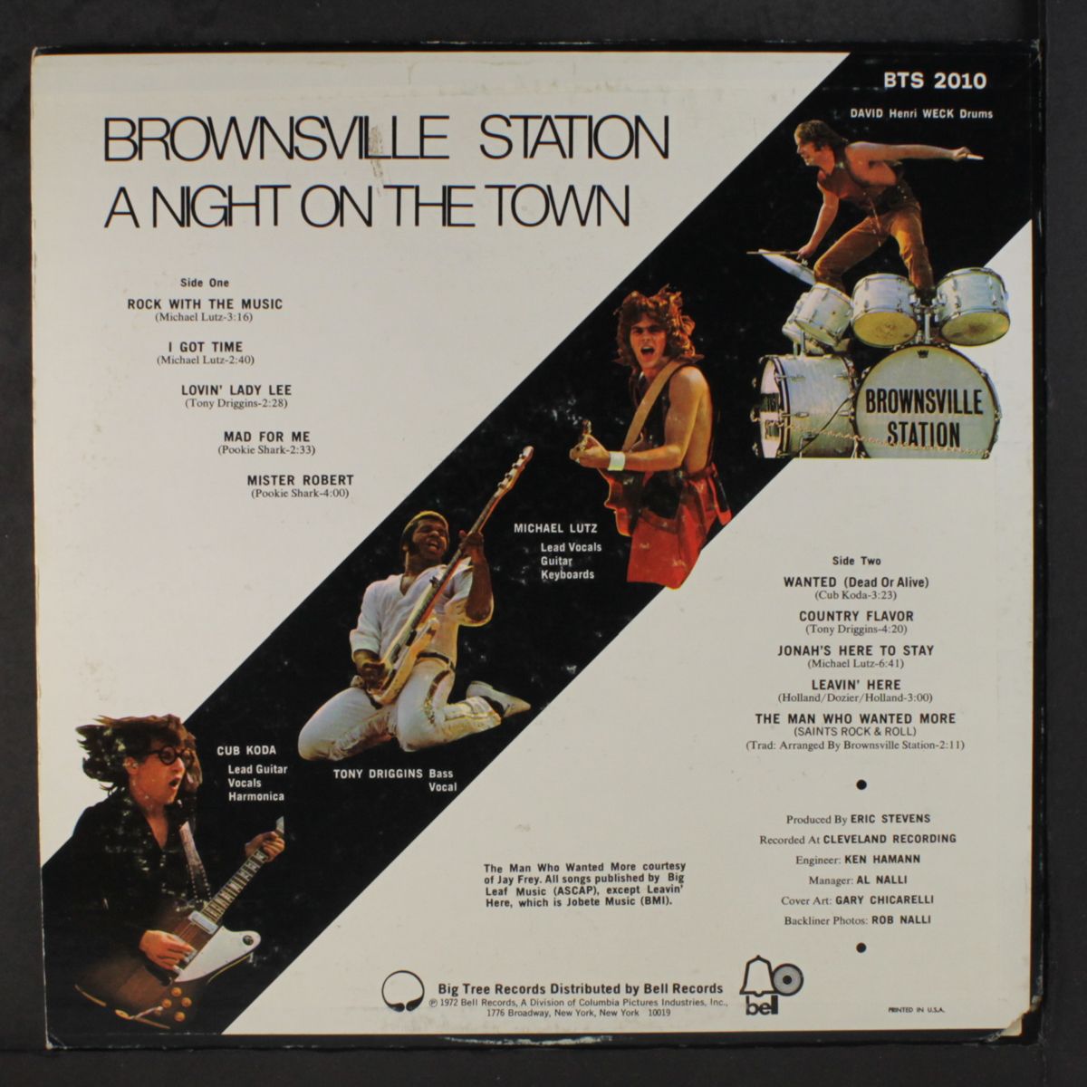 a night on the town by BROWNSVILLE STATION