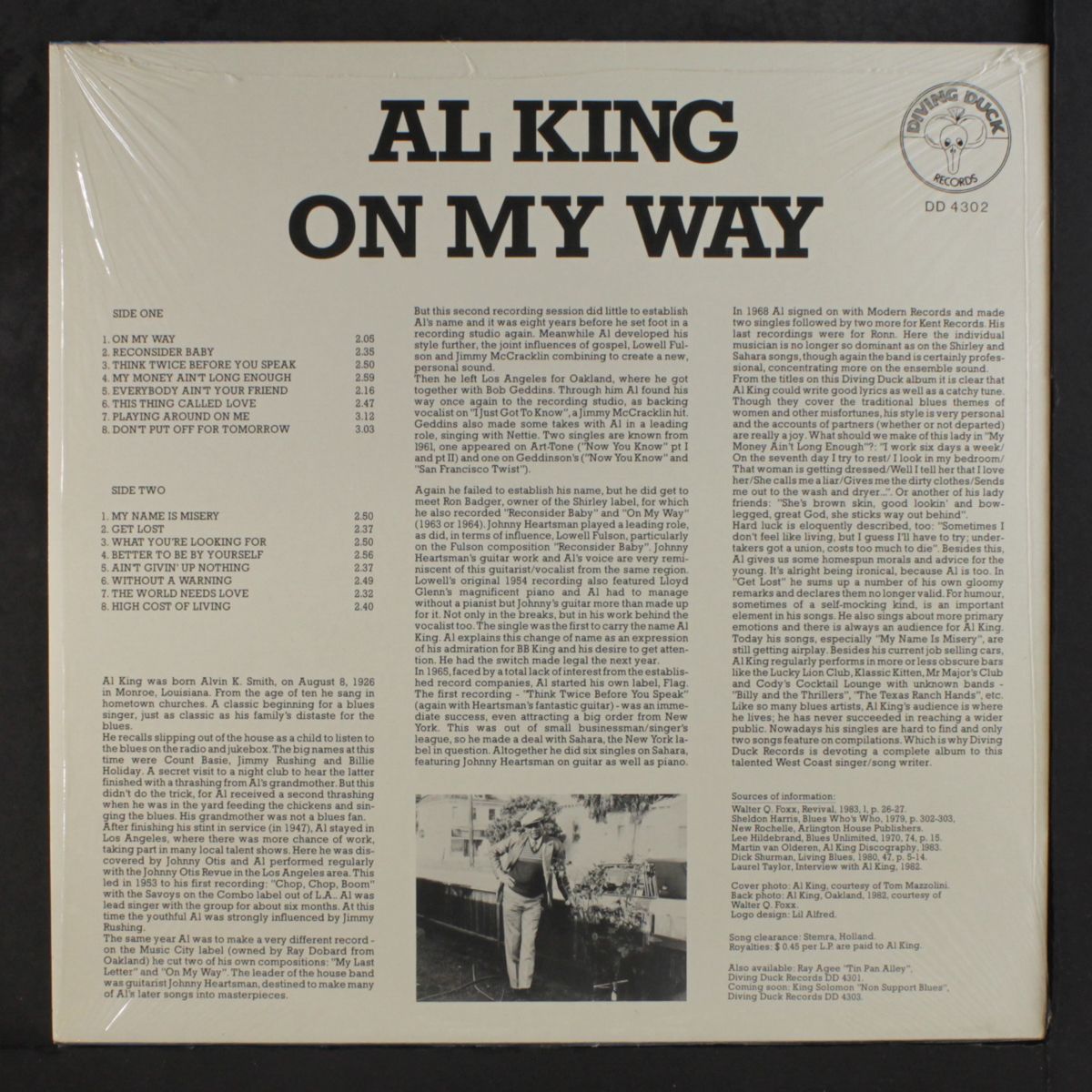 on my way by AL KING