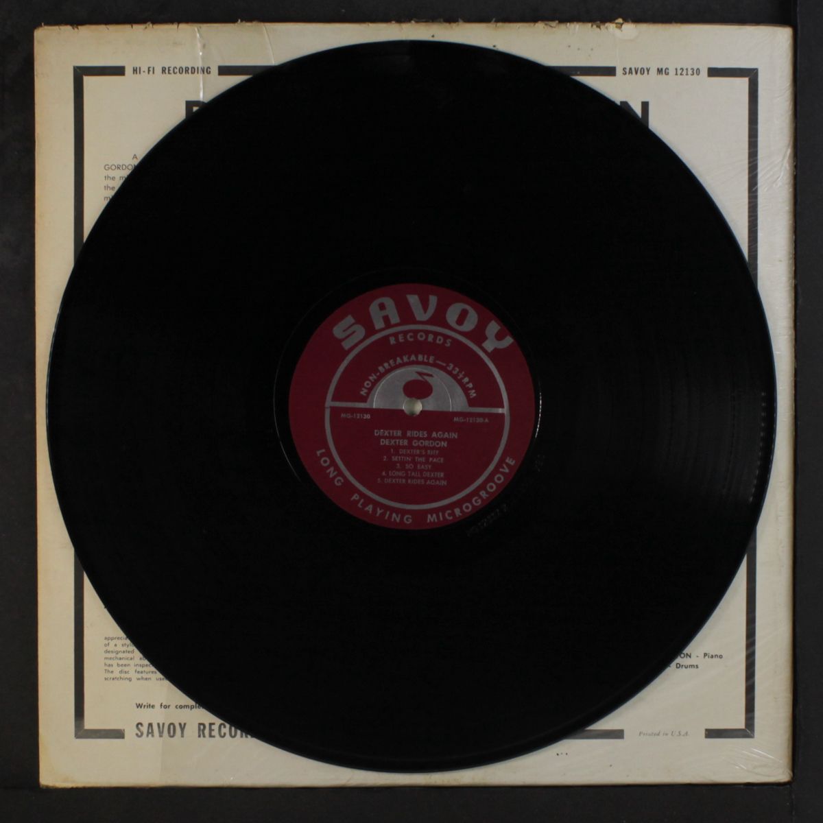 dexter rides again by DEXTER GORDON