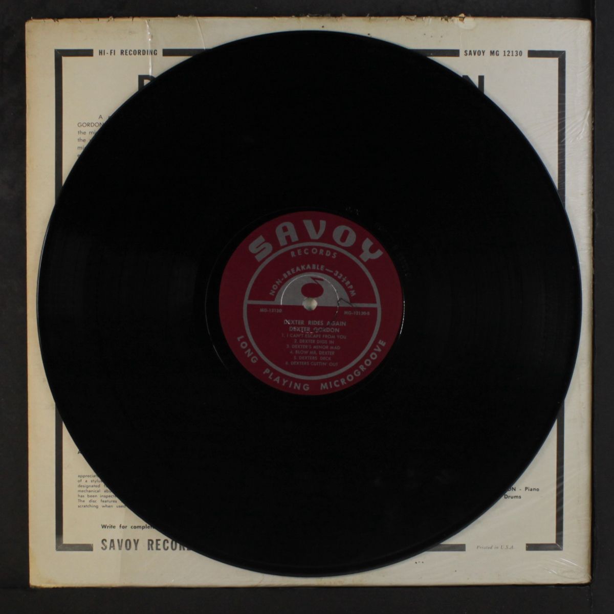 dexter rides again by DEXTER GORDON