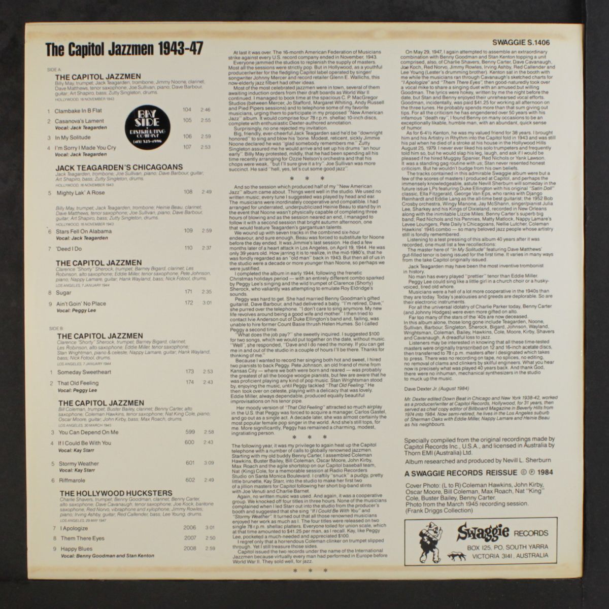 the capitol jazzmen by VARIOUS